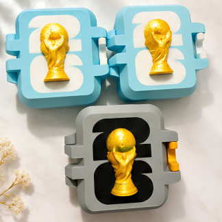 Caja portabarajitas pequeña con copa 3D