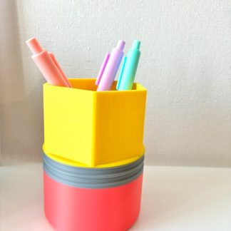 PORTA LAPIZ EN FORMA DE LAPIZ