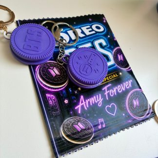 Llavero temático OREO BTS -Edición Especial