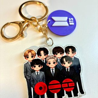 Llavero Acrilico Chibi BTS