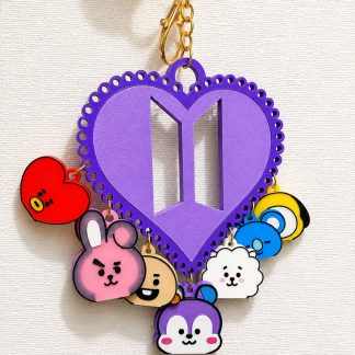 Llavero Corazón BTS-BT21