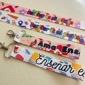 LLAVERO TIPO LANYARD PROFE